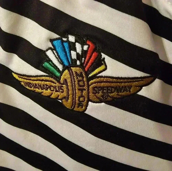 Nike Precision Print Sleeveless Golf Polo Indianapolis Motor Speedway Size M - Picture 2 of 6